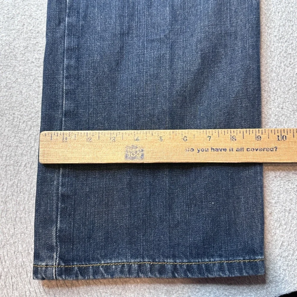 Levi's 569 Jeans Mens 34x32 (35x31) Blue Loose Straight Leg Denim Casual Pants